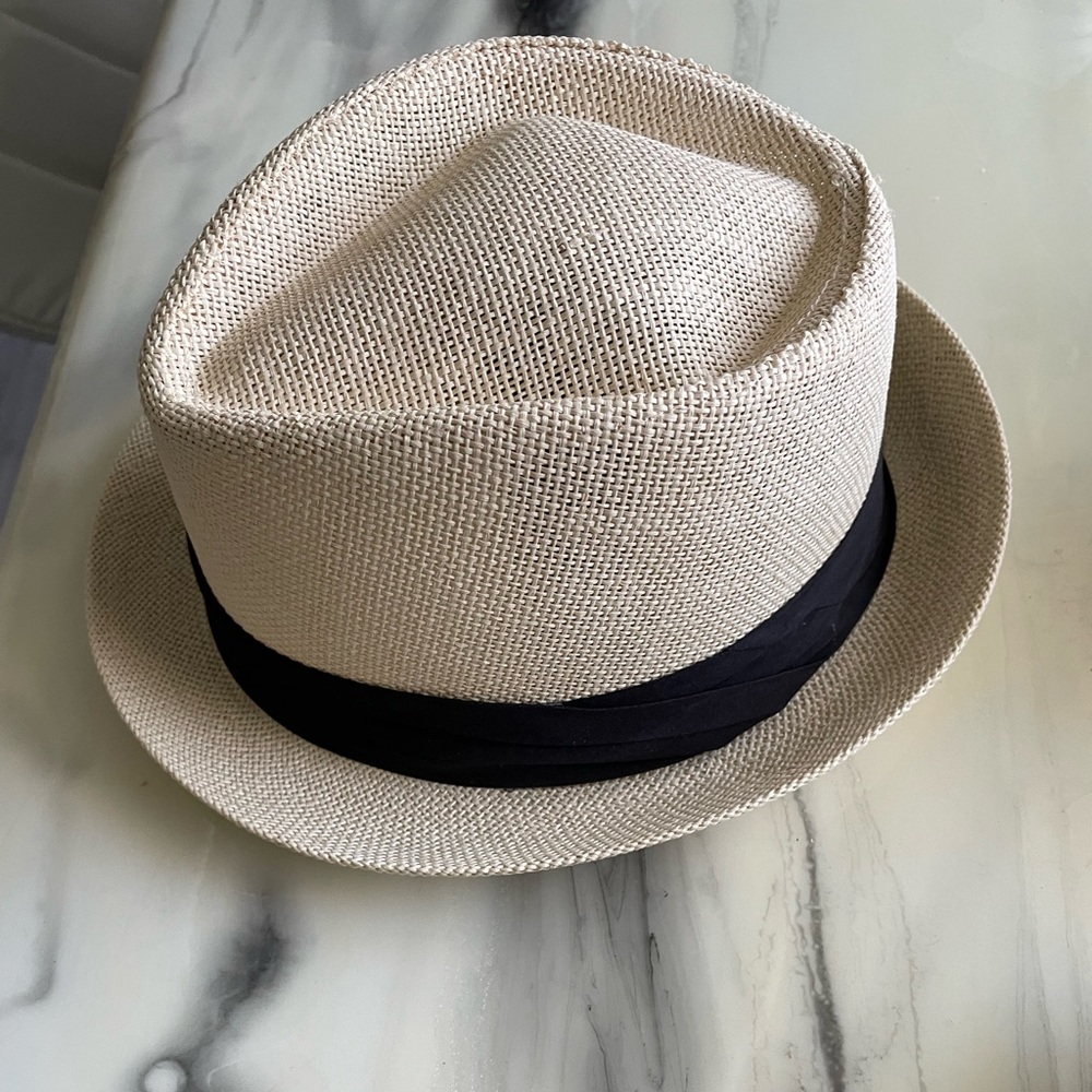 Straw Porkie Pie Hat